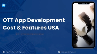 Cost and Features of Developing an OTT App in USA