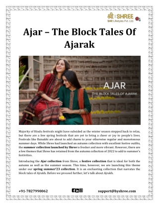 Ajar – The Block Tales of Ajarak