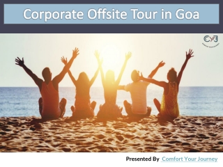 Corporate Offsite in Goa