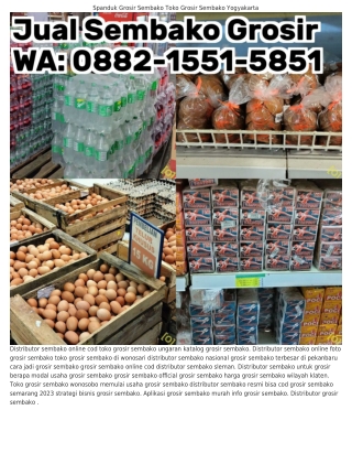 Ô882·l55l·585l (WA) Distributor Sembako Online Cod Harga Murah Grosir Sembako