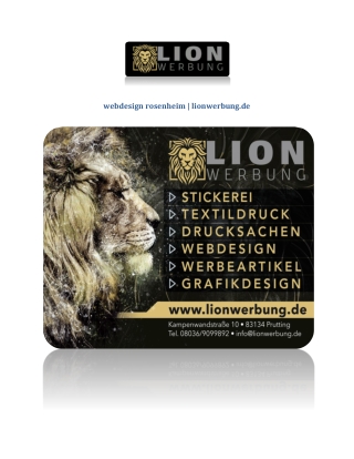 webdesign rosenheim | lionwerbung.de