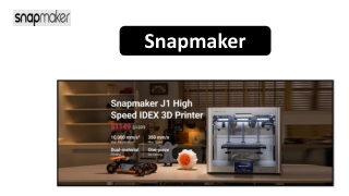 Snapmaker 3D Printer IDEX