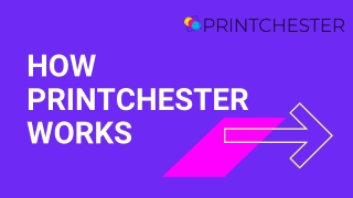 Get To Know About Printchester's Print On Demand Service