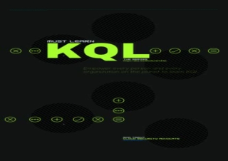 download Must Learn KQL: Essential Learning for the Cloud-focused Data Scientist