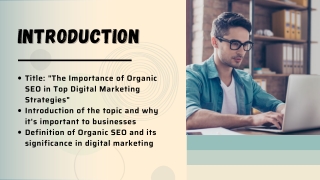 The Importance of Organic SEO in the Best Digital Marketing Strategies: Improve