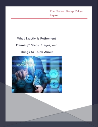 What Exactly Is Retirement Planning - Steps, Stages, and Things to Think About