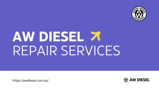 AW DIESEL REPAIR SERVICES