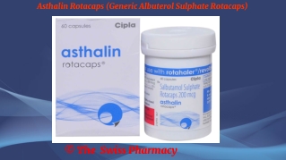 Asthalin Rotacaps (Generic Albuterol Sulphate Rotacaps)