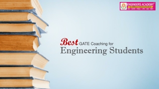 Best GATE Coaching for Engineering Students