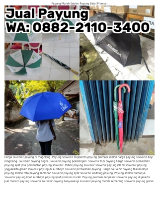 Ô882_2IIÔ_34ÔÔ (WA) Payung Souvenir Pengajian Grosir Payung Solo