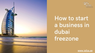 How to start a business in dubai freezone
