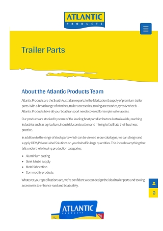 Trailer Parts