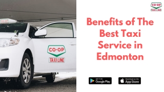 Benefits Of The Best Taxi Service In Edmonton