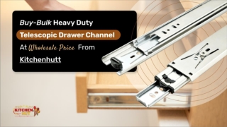 Buy Bulk Heavy Duty Telescopic Drawer Channel At Wholesale Price From Kitchenhutt