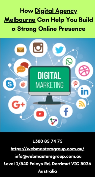 How Digital Agency Melbourne Can Help You Build a Strong Online Presence