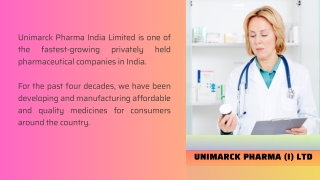 Pharma manufacturing companies in chandigarh - Unimarck Pharma (I) Ltd