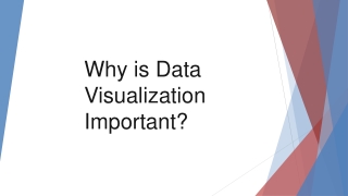 Why is Data Visualization Important