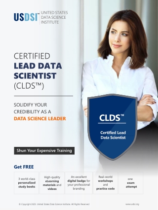 CERTIFIED LEAD DATA SCIENTIST (CLDS™)