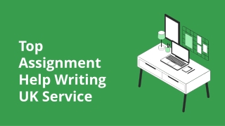 Top Assignment Help Writing UK Service
