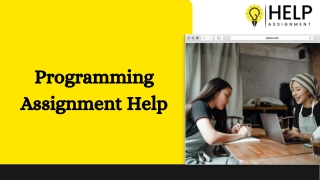 Get 50% Off on Professional Programming Assignment Help Services