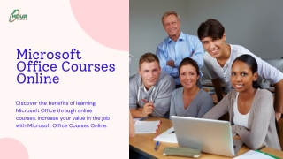 Master Your Skills with Microsoft Office Courses Online