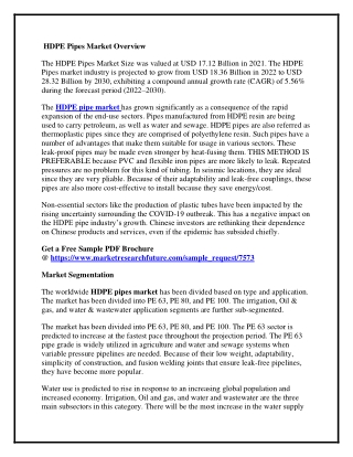 HDPE Pipes Market