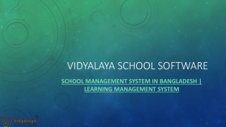 Student Information System(SIS) in Myanmar