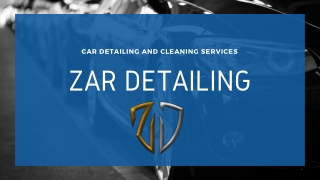 Zar | Car and Cleaning Services