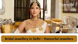 Best Bridal Jewelry in Delhi