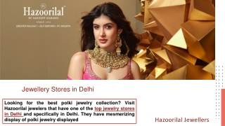 Jewellery Stores in Delhi