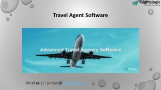 Travel Agent Software