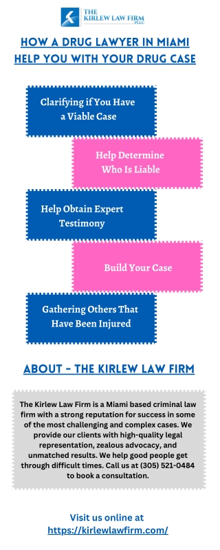 How a Drug Lawyer in Miami Help You With Your Drug Case