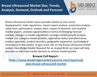 Breast Ultrasound Market