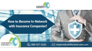 How to Become In-Network with Insurance Companies?