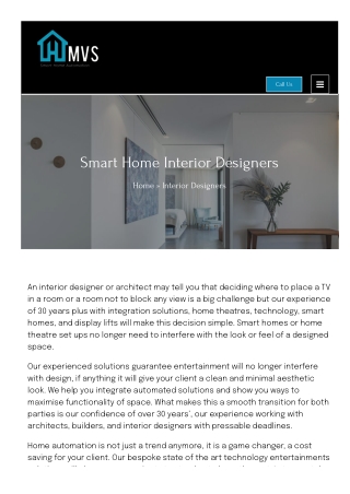 Transform Your Home Interior with a Smart Design by Melbourne Designers