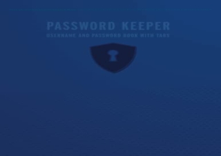 [DOWNLOAD PDF] Password Keeper Book - Username and Password Book with Tabs: Inte