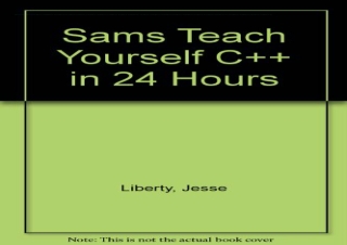 [DOWNLOAD PDF] Teach Yourself C   in 24 Hours free