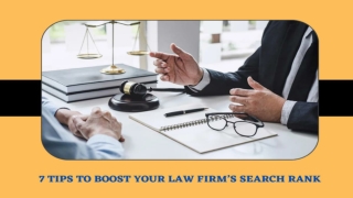 7 Tips to Boost Your Law Firm’s Search Rank