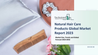 Natural Hair Care Products Market 2023: Size, Share, Segments, And Forecast 2032