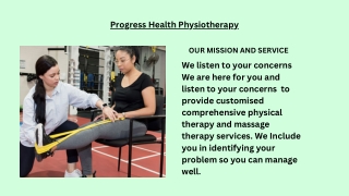 Progress Health Physiotherapy