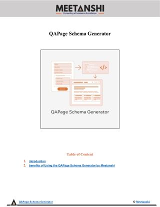 QAPage Schema Generator