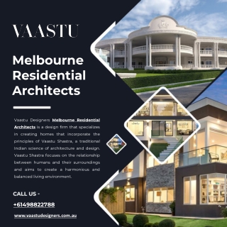 Melbourne Residential Architects - Vaastu Designers