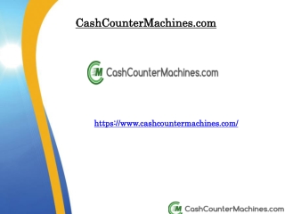 Money Counting Machines