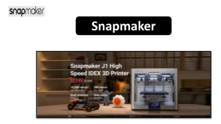 Snapmaker 3D Printer IDEX