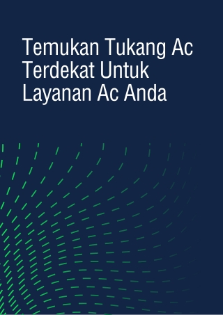 Temukan Tukang Ac Terdekat Untuk Layanan Ac Anda