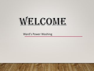 Ward's Power Washing