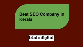Best SEO Company in Kerala