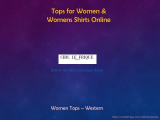 Winter tops for women, Women's Winter Tops, Winter Tops - chiclefrique.com