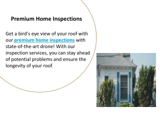 Premium Home Inspections