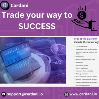 Trade Your way To success with Cardani.io